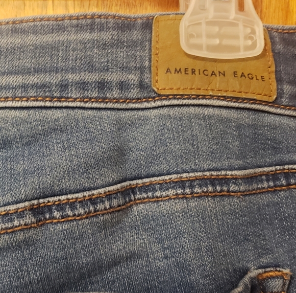 American Eagle Super Stretch Skinny Distressed Jeans size 20 *Short* - Picture 6 of 8